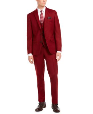 slim fit red flannel