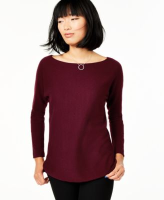 charter club cashmere crewneck sweater