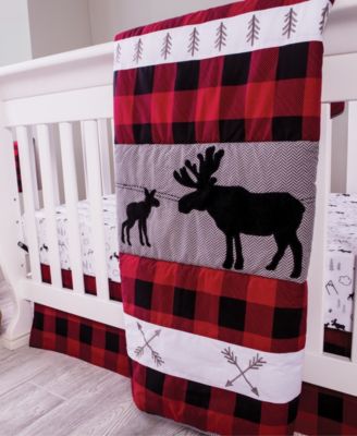 moose nursery bedding