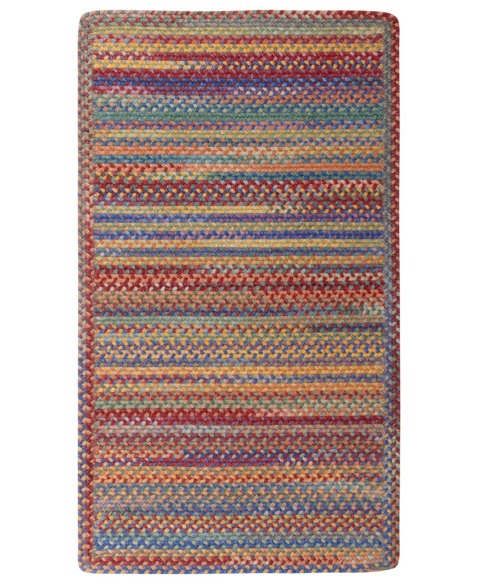 Capel Rugs, American Legacy Rectangle Braid 0210 950 Primary Multi   Lighting & Lamps   For The Home