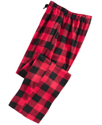 men's buffalo plaid pajama pants