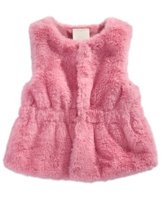 baby girl sleeveless jacket