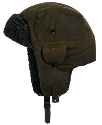 Barbour Men's Fleece-Lined Trapper Hat 