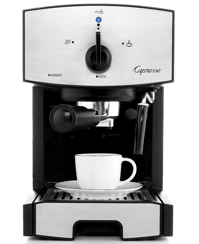 Capresso EC50 Espresso & Cappuccino Maker, Stainless Steel & Reviews