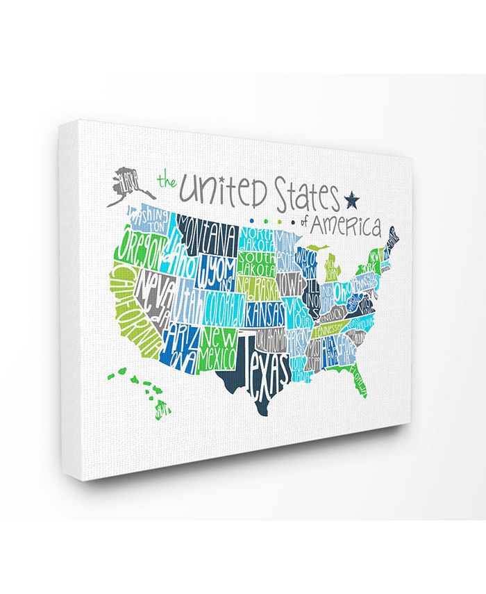 Stupell Industries United States Map Colored Typography Canvas Wall Art 24 X 30 Reviews All Wall Decor Home Decor Macy S Regardless of where you attend an art fair. macy s