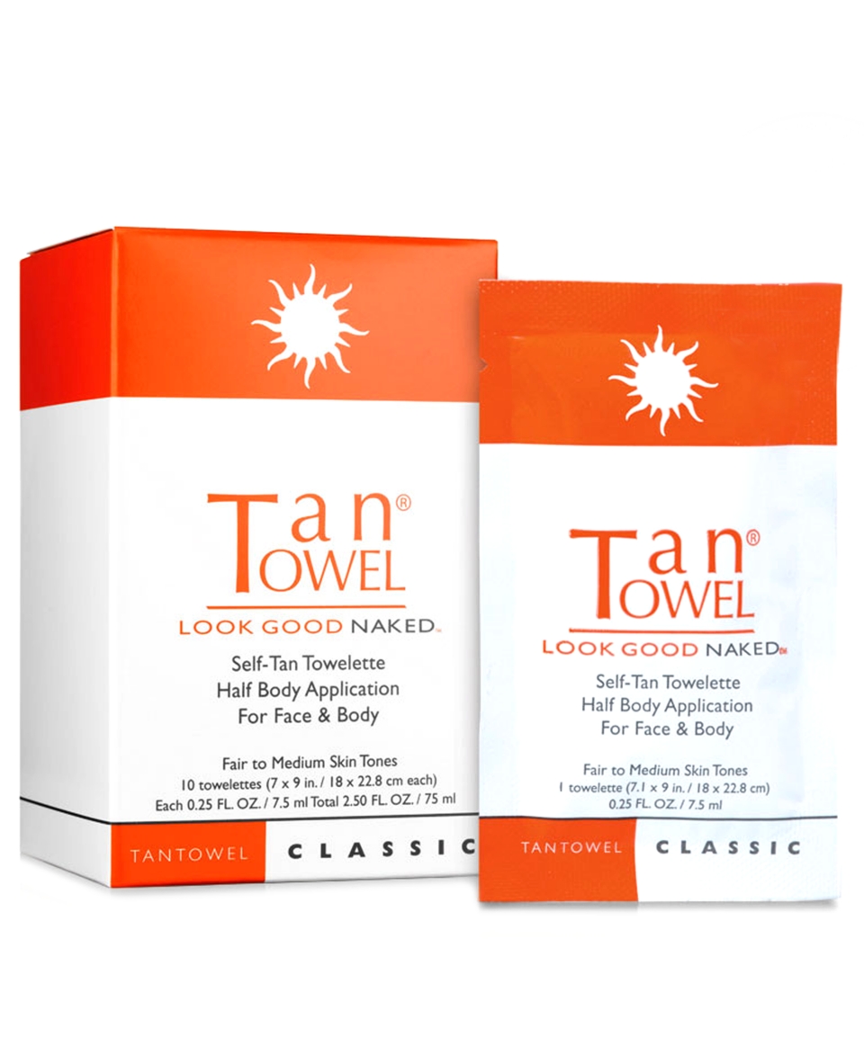 TanTowel Half Body Classic, 10 Pack   Skin Care   Beauty