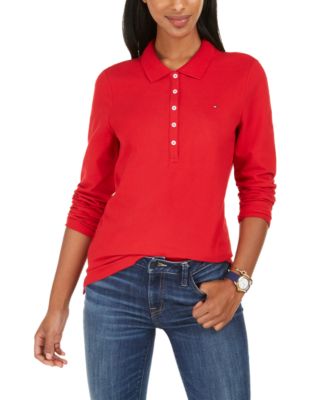 macy's polo long sleeve