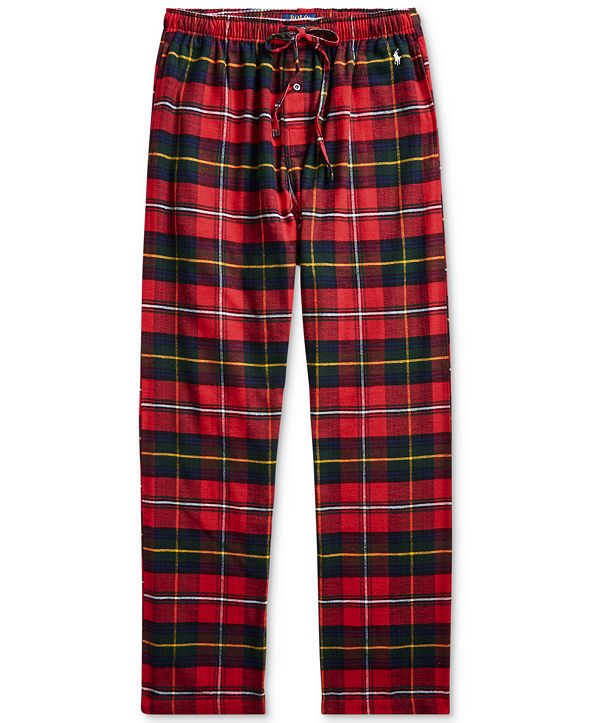 Polo Ralph Lauren Men's Flannel Pajama Pants & Reviews - Pajamas ...