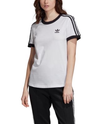 adidas Women's Adicolor Cotton 3-Stripe T-Shirt \u0026 Reviews - Women - Macy's