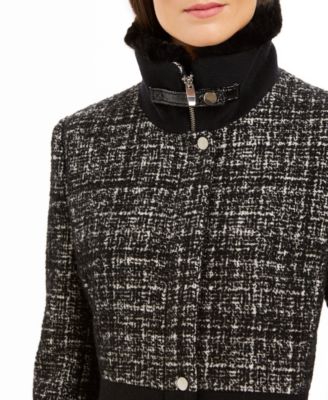 macys petite wool coats