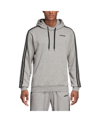 adidas 3 stripe hoodie grey