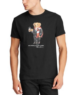 men's polo bear shirt