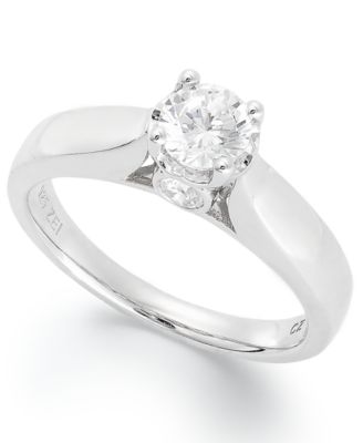 Macy's Diamond Engagement Ring in 14k 
