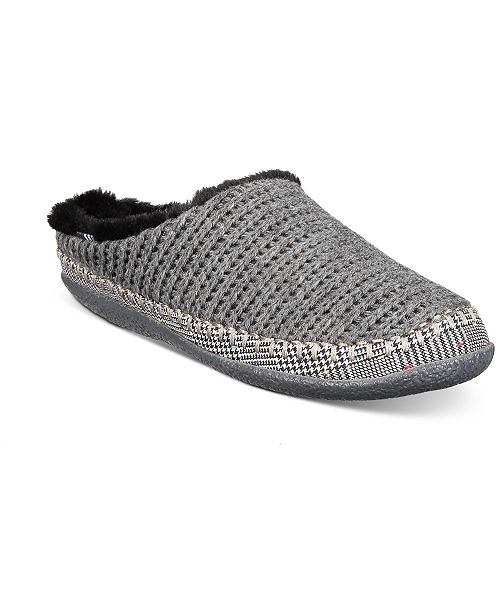 Toms Women S Ivy Sweater Knit Slippers Reviews Slippers Shoes Macy S