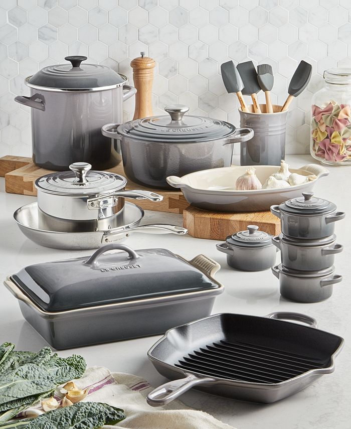Le Creuset MultiMaterials 20Pc. Cookware Set, Created for Macy's