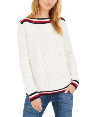 tommy hilfiger cable knit