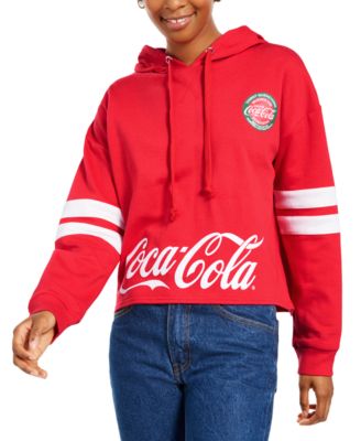 coca cola crop top hoodie