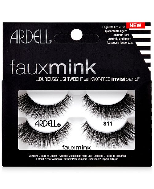 Ardell Faux Mink Lashes 811 2 Pack Reviews Shop All Brands Beauty Macy S
