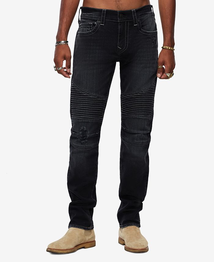 True Religion Men S Rocco Skinny Moto Jeans Reviews Jeans Men Macy S Shop men's true religion jeans. true religion