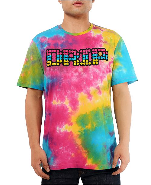 Hudson Nyc Men S Tie Dye Drip Graphic T Shirt Reviews T Shirts Men Macy S