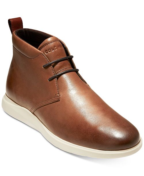 Cole Haan Men S Grand Plus Essex Wedge Chukka Boots Reviews All Men S Shoes Men Macy S