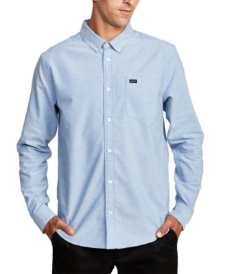 rvca slim fit button up
