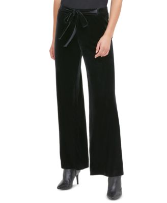 macys velvet pants