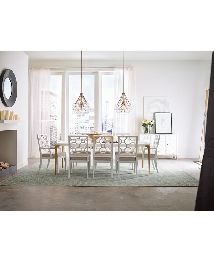 Furniture Chelsea Expandable Dining Furniture Collection ...