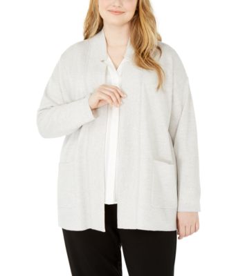 eileen fisher plus size coats