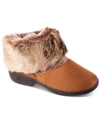 isotoner addie boot slippers
