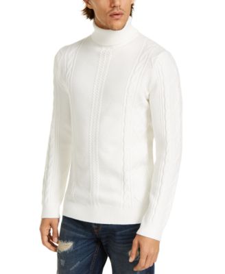 white turtleneck sweater mens