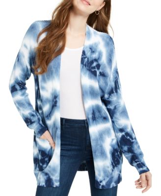 tie dye cardigan sweaters