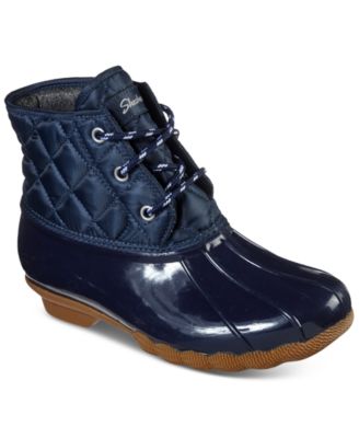 duck boots skechers
