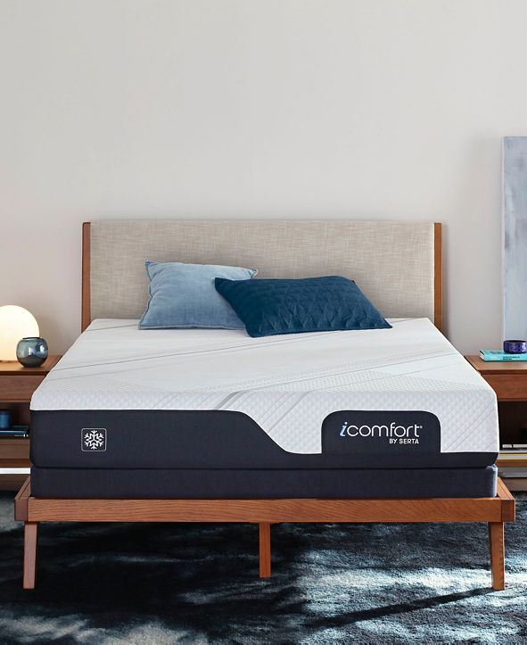Serta by CF 1000 10'' Medium Firm Mattress Set Queen Split