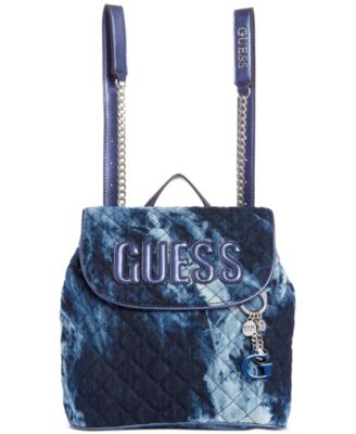guess backpack denim