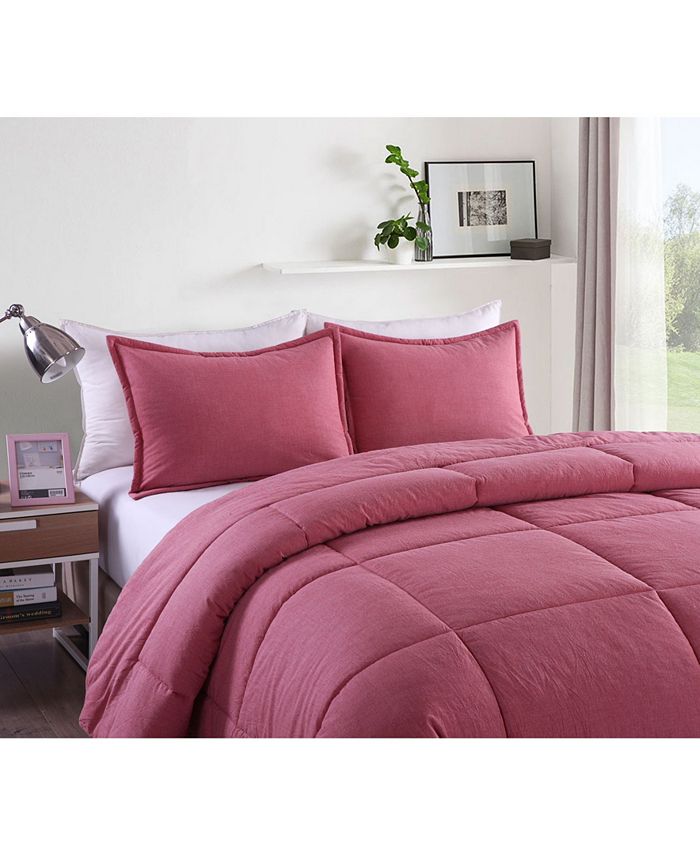 Messy Bed Washed Cotton Comforter Mini Set, Twin Extra Long & Reviews