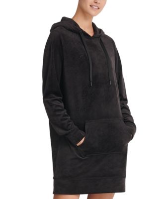 dkny sport velour hoodie