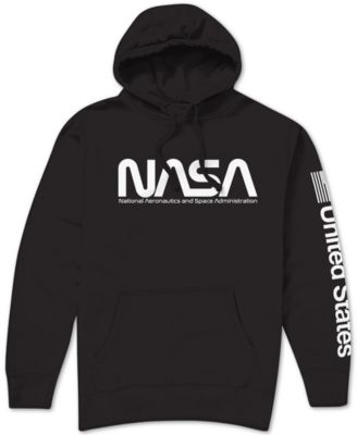 black and white nasa hoodie