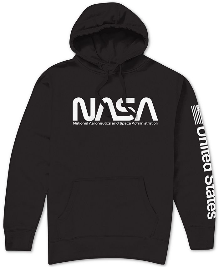Hybrid NASA Logo Men's Hoodie & Reviews - Hoodies & Sweatshirts - Men ...