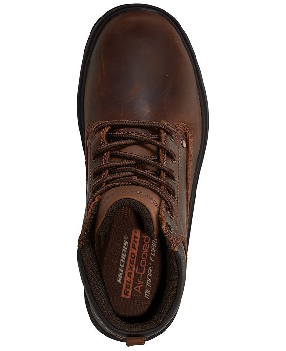 men's skechers relaxed fit segment garnet boot