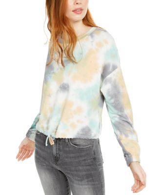 macy's tie dye sweatshirt