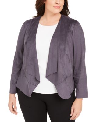 anne klein plus size blazers