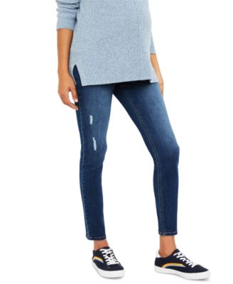 indigo blue skinny jeans