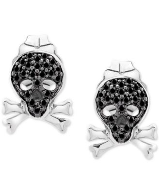 Diamond Skull Earrings Shop, 53% OFF | www.ingeniovirtual.com