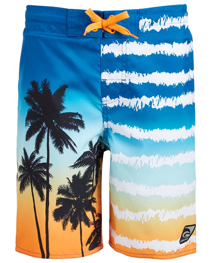 Laguna Big Boys Sunset Palms Swim Trunks & Reviews - Swimwear - Kids ...