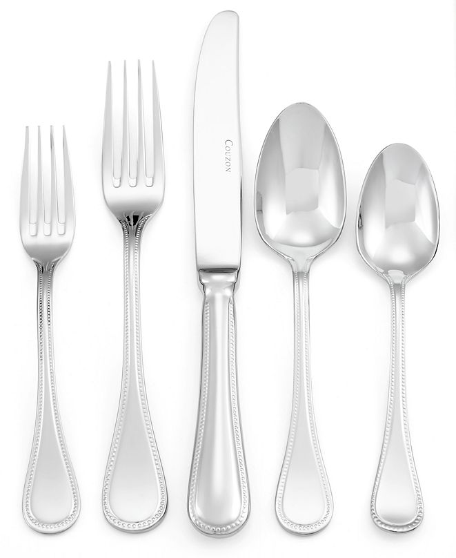 Couzon Flatware 18/10, Le Perle 5Piece Place Setting & Reviews
