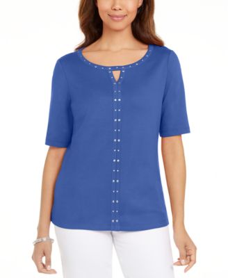 macys karen scott womens tops