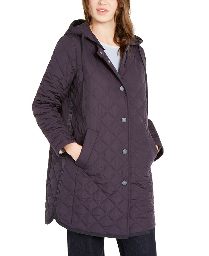 Weekend Max Mara Hooded Quilted Jacket & Reviews - Coats - Women - Macy's