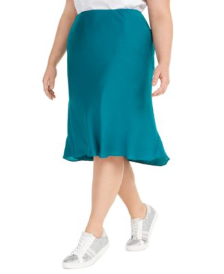 macy's plus size skirts