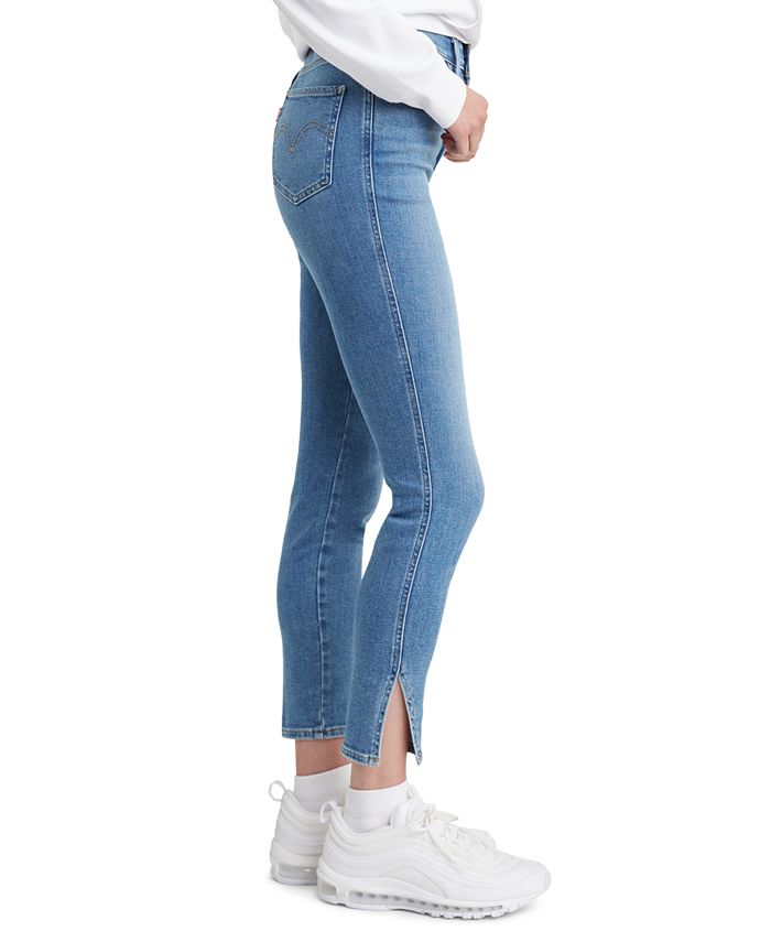 levi's ankle skinny jeans womens